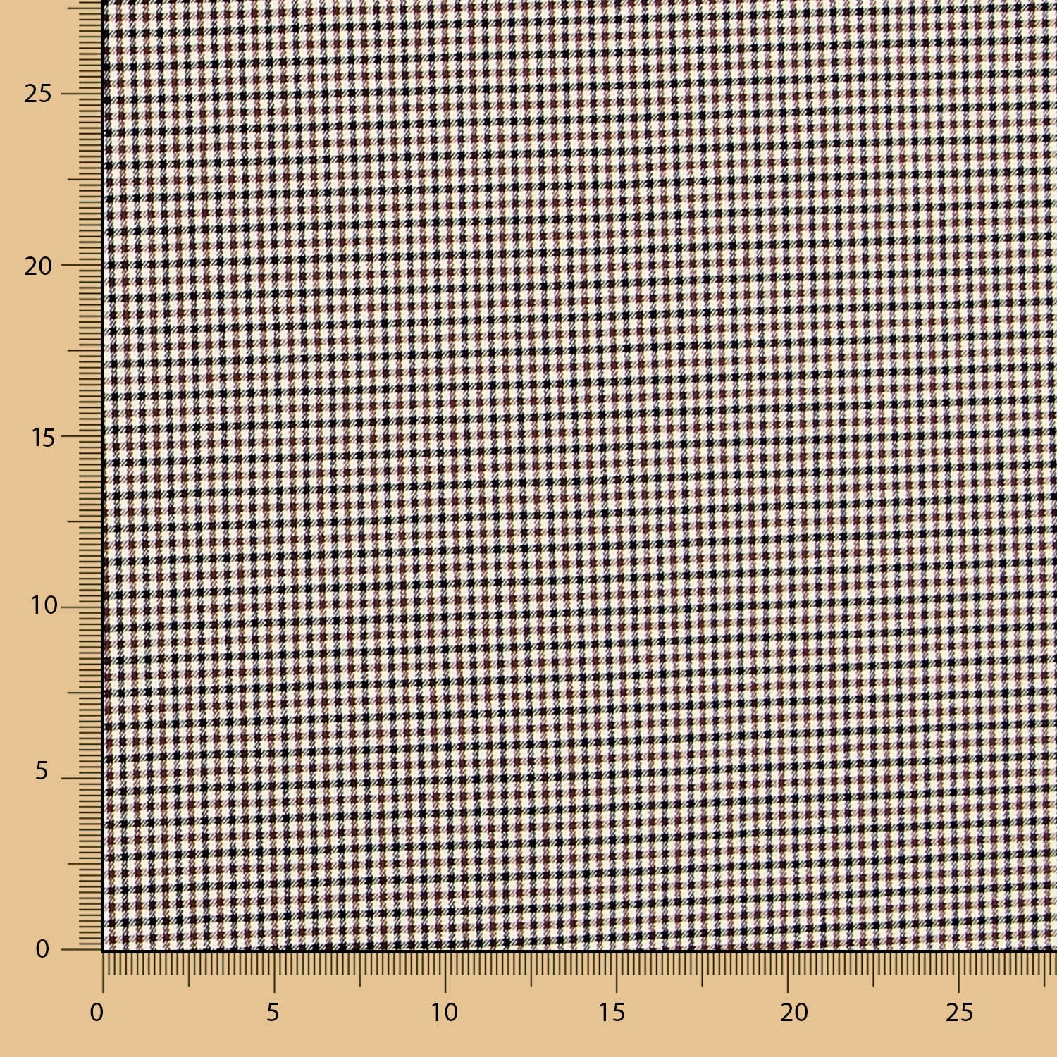 Tecido Escocês Castanho - Ribes y Casals