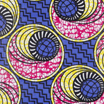 Tecido Africano Wax Angola - Ribes y Casals