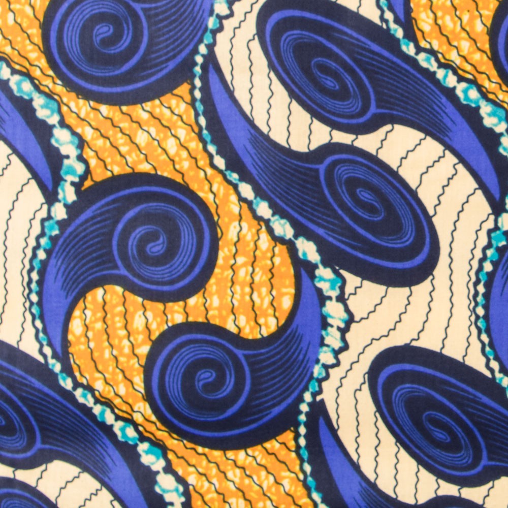 Tecido Africano Wax Mali - Ribes y Casals