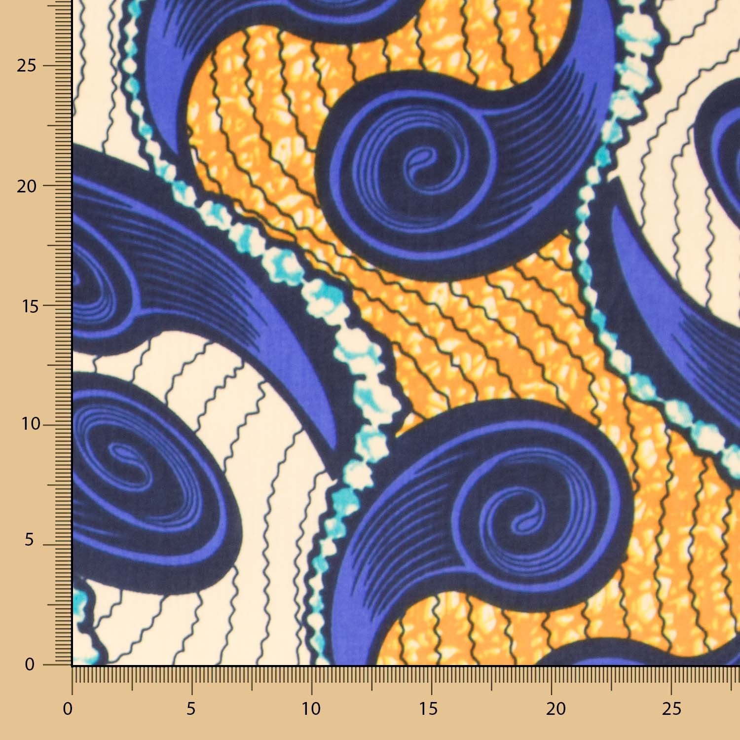 Tecido Africano Wax Mali - Ribes y Casals