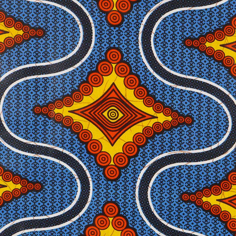 Tecido Africano Wax Botsuana - Ribes y Casals