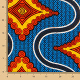 Tecido Africano Wax Botsuana - Ribes y Casals