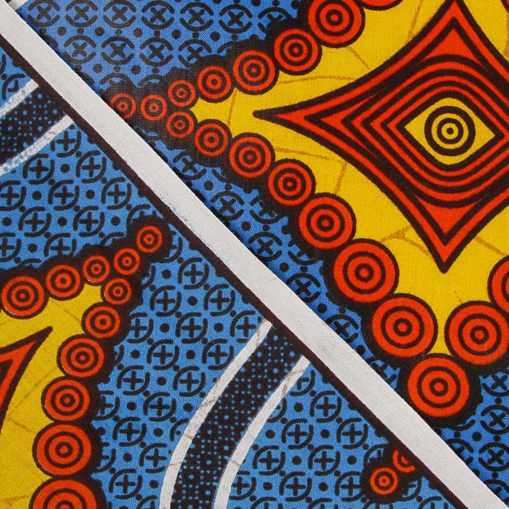 Tecido Africano Wax Botsuana - Ribes y Casals