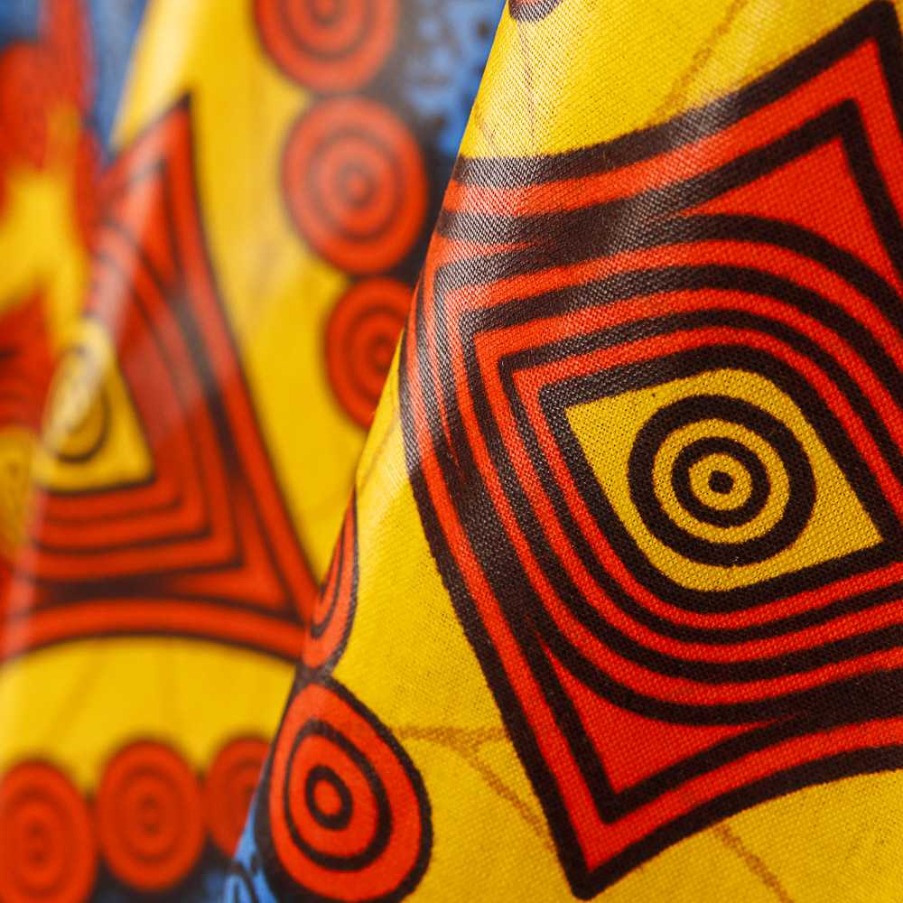 Tecido Africano Wax Botsuana - Ribes y Casals