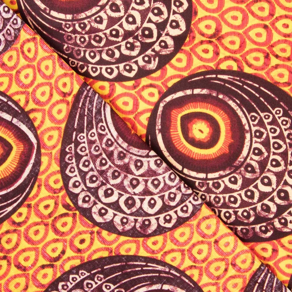 Tecido Africano Wax Mali - Ribes y Casals