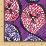 Retal Tela Africana Wax Costa Marfil 110x130cm - Ribes y Casals