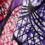 Retal Tela Africana Wax Costa Marfil 110x130cm - Ribes y Casals