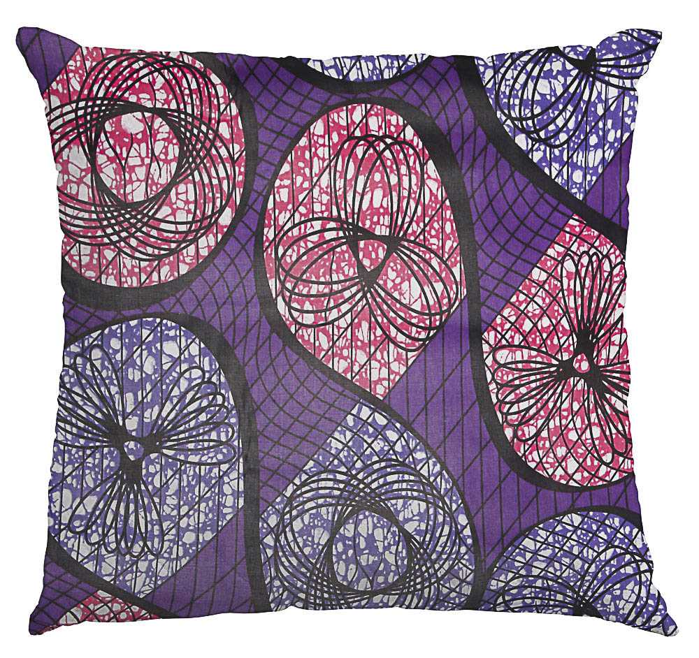 Retal Tela Africana Wax Costa Marfil 110x130cm - Ribes y Casals