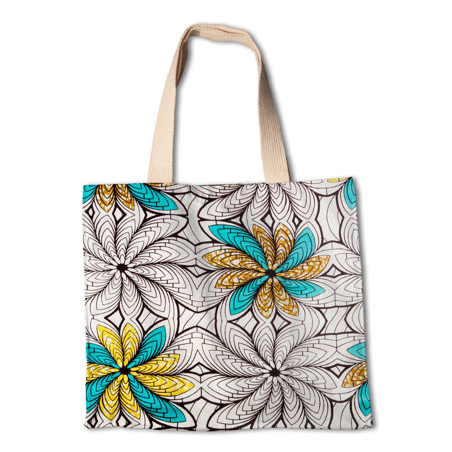 Tecido Wax Africano Gana - Ribes y Casals