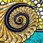 Tecido Wax Africano Guiné - Ribes y Casals