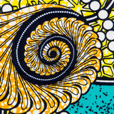 Tecido Wax Africano Guiné - Ribes y Casals