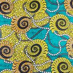 Tecido Wax Africano Guiné - Ribes y Casals