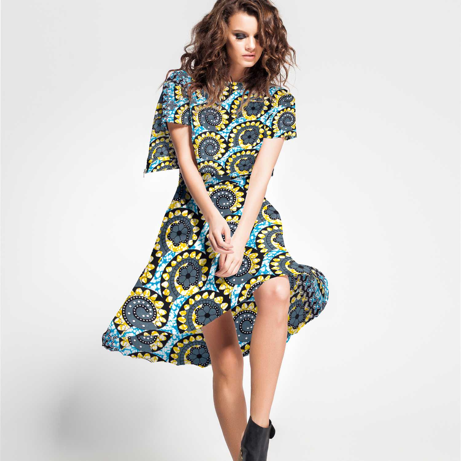 Tecido Wax Africano Guiné - Ribes y Casals