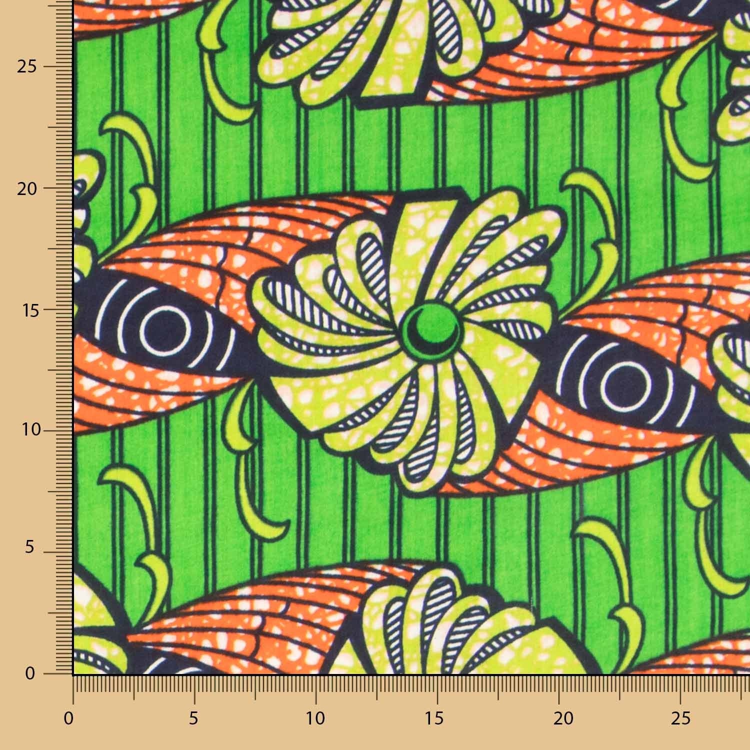 Tecido Africano Wax Mali - Ribes y Casals