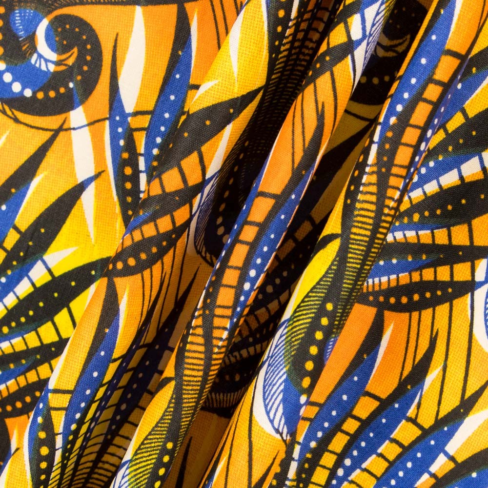 Tecido Africano Wax Mali - Ribes y Casals