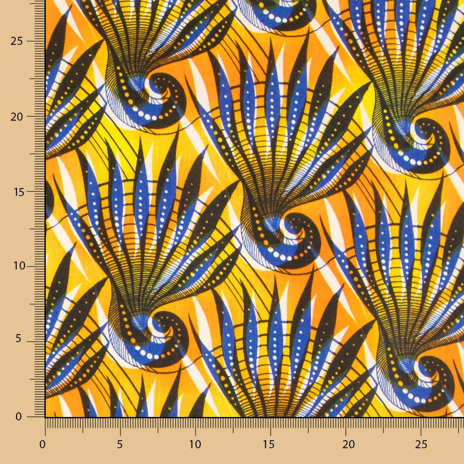 Tecido Africano Wax Mali - Ribes y Casals