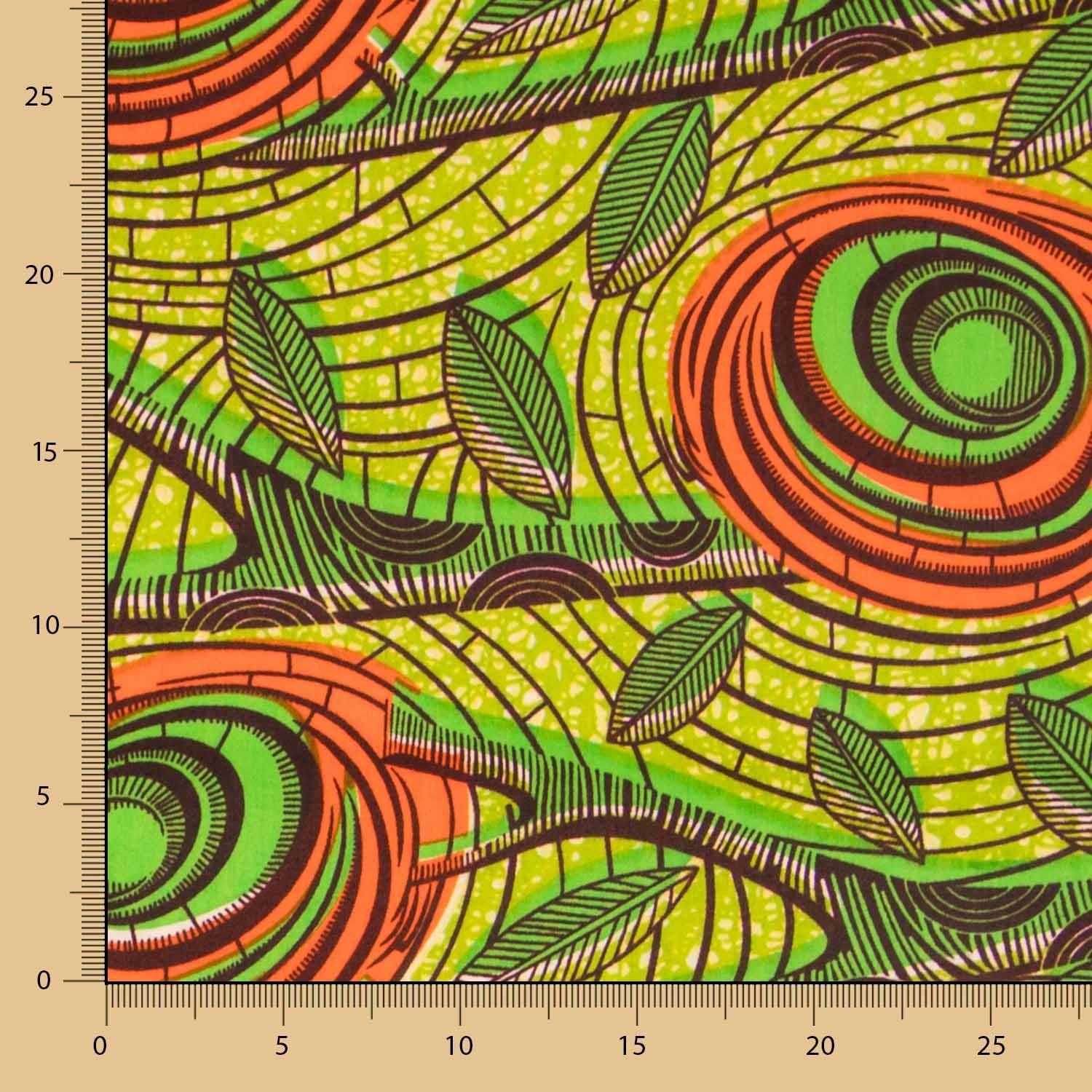 Tecido Africano Wax Mali - Ribes y Casals