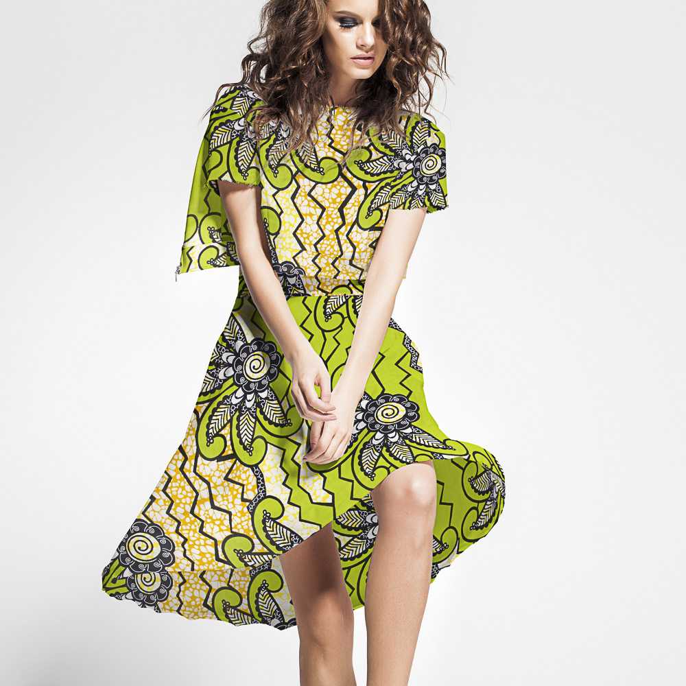 Tecido Africano Wax Mali - Ribes y Casals