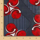 Retal Tela Africana Wax Mauricio 120x110cm - Ribes y Casals