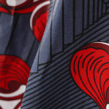 Retal Tela Africana Wax Mauricio 120x110cm - Ribes y Casals