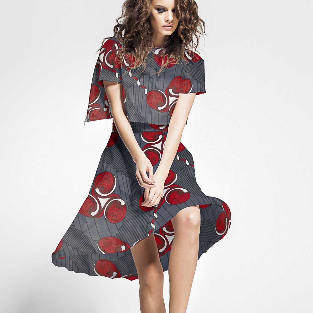 Tecido Africano Wax Mauricio - Ribes y Casals