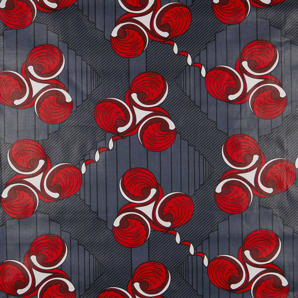 Retal Tela Africana Wax Mauricio 120x110cm - Ribes y Casals