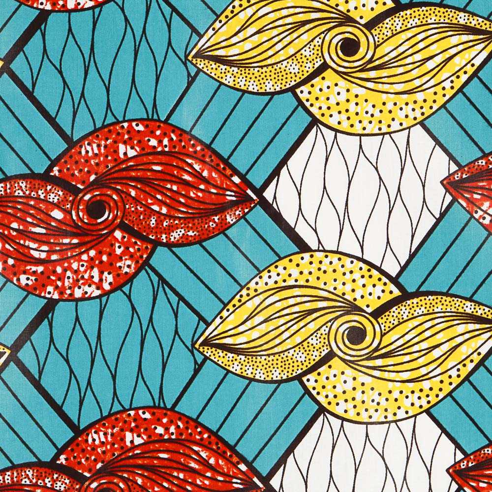 Tecido Africano Wax Tanzania - Ribes y Casals