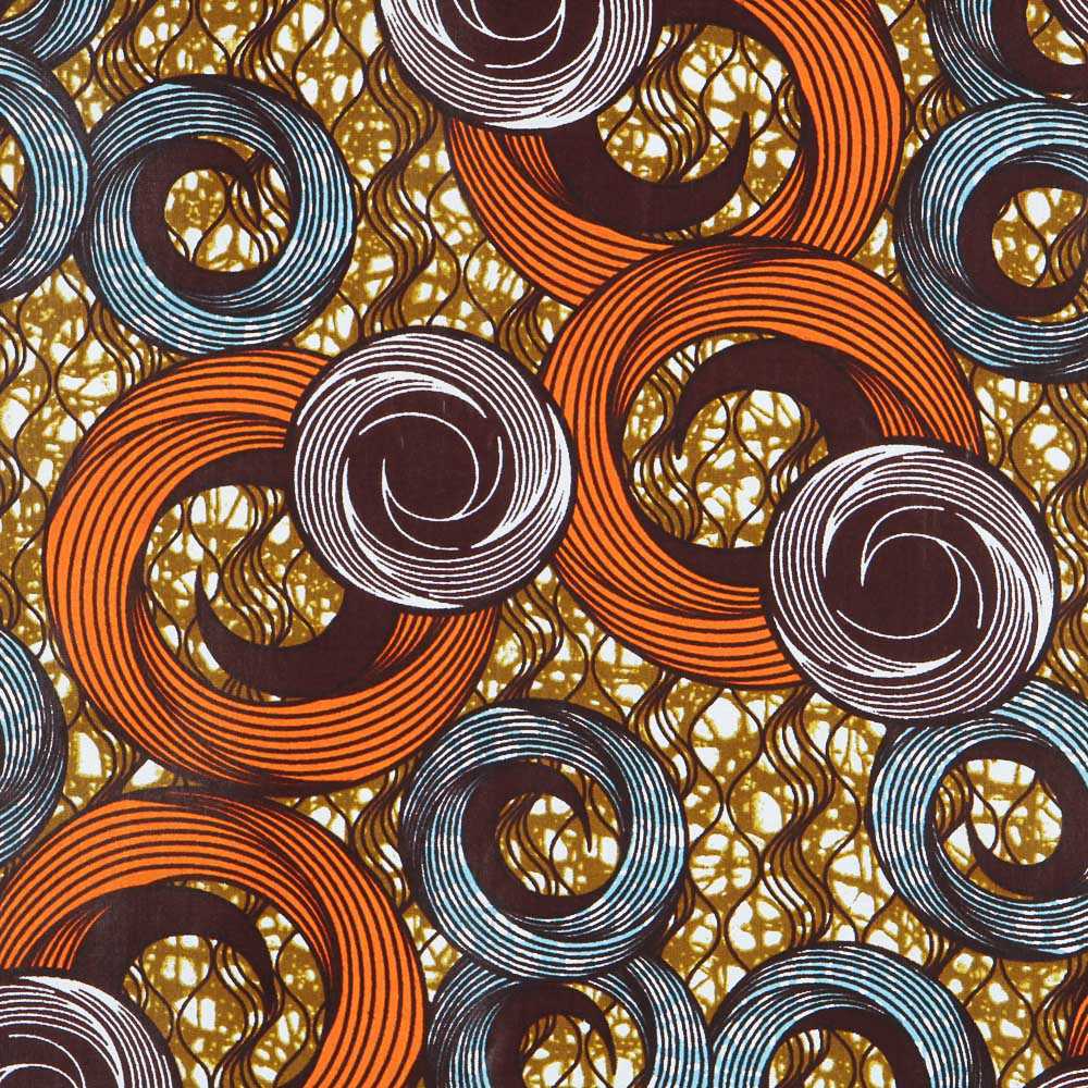 Tecido Africano Wax Togo - Ribes y Casals