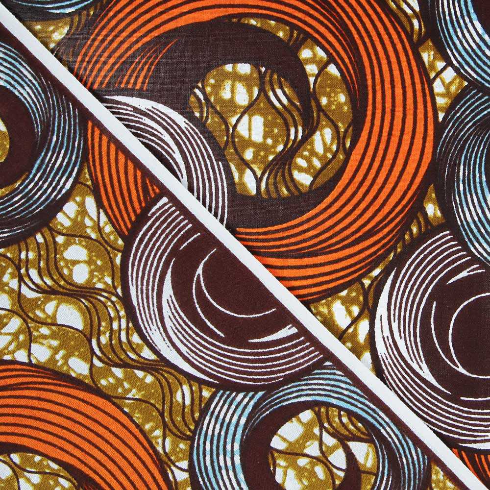 Tecido Africano Wax Togo - Ribes y Casals