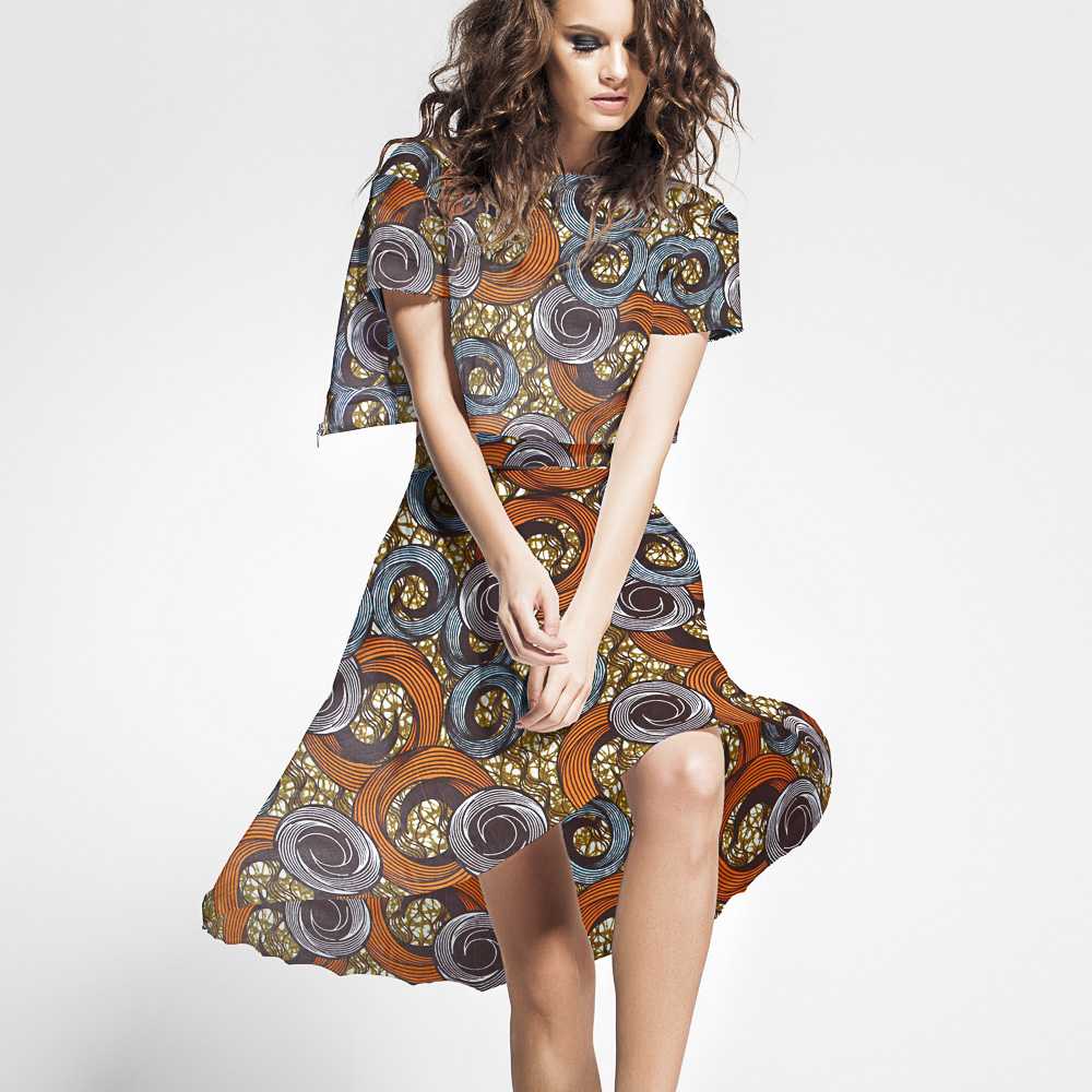 Tecido Africano Wax Togo - Ribes y Casals