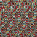 Tecido de Algodão Estampado Mosaico Multicor - Ribes y Casals