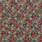 Tecido de Algodão Estampado Mosaico Multicor - Ribes y Casals
