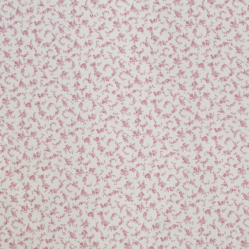 Tecido Algodão Orgânico Floral Fúcsia - Ribes y Casals