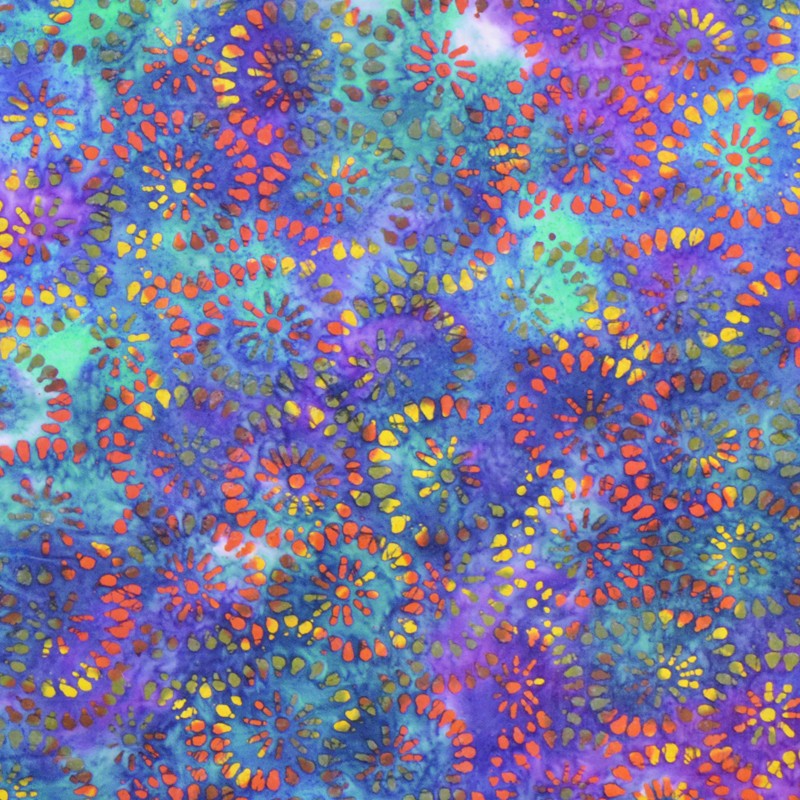 Tecido Algodão Tie Dye Lilás - Ribes y Casals