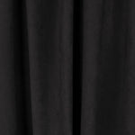 Tecido Camurça Spandex Preto - Ribes y Casals