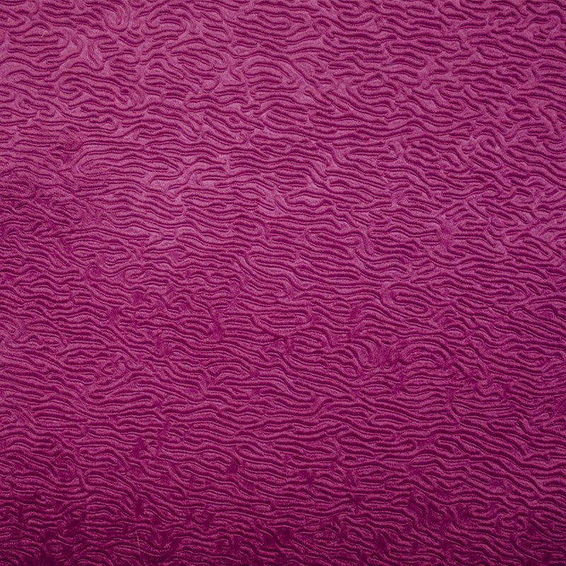 Tela Astracán Sintético Granate - Ribes y Casals