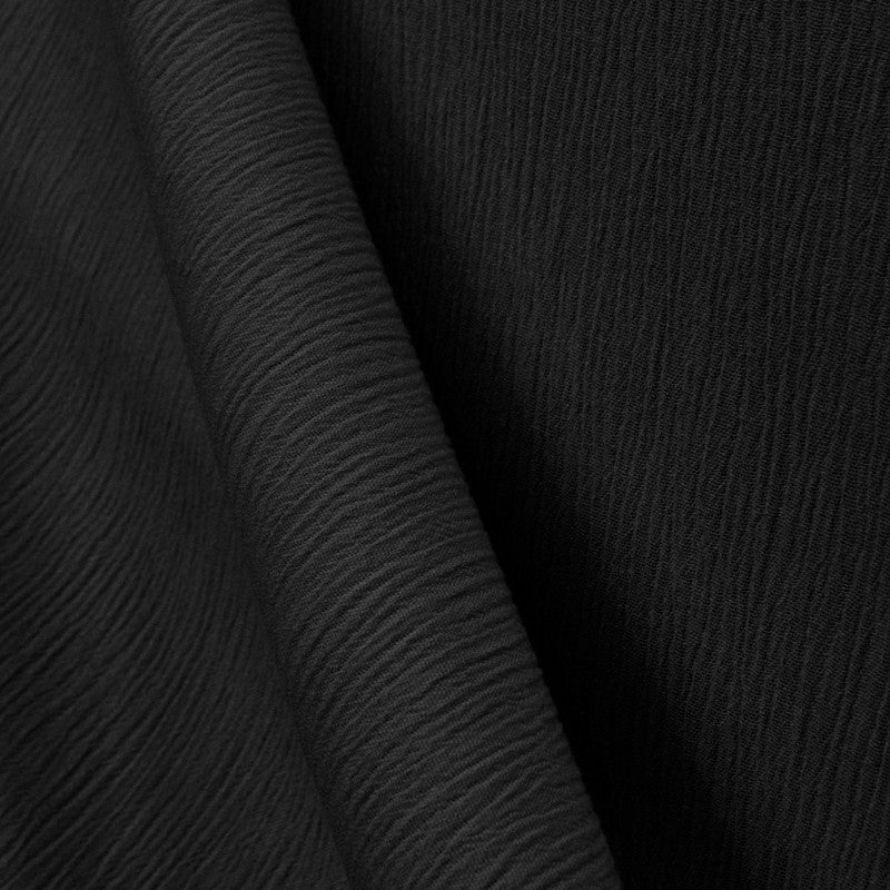 Tecido Bambula Viscose Preto - Ribes y Casals
