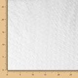 Tecido Batista Plumeti Bordado Branco - Ribes y Casals