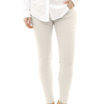 Tecido Sarja Elástica Branco Natural - Ribes y Casals