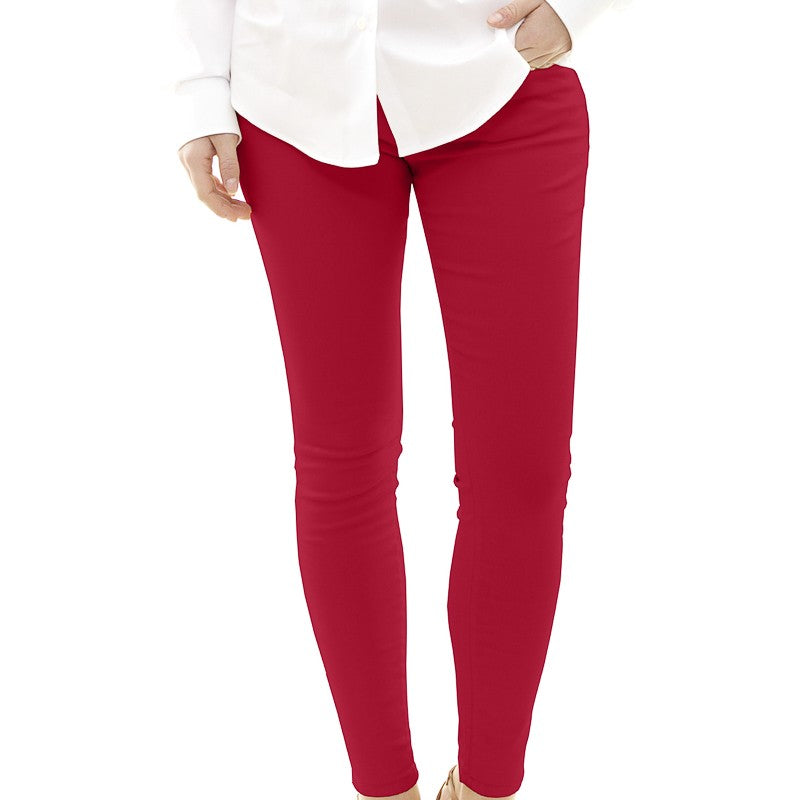 Tecido Sarja Elástica Vermelho - Ribes y Casals