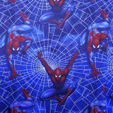 Tecido Black Out Spiderman Azul Escuro - Ribes y Casals