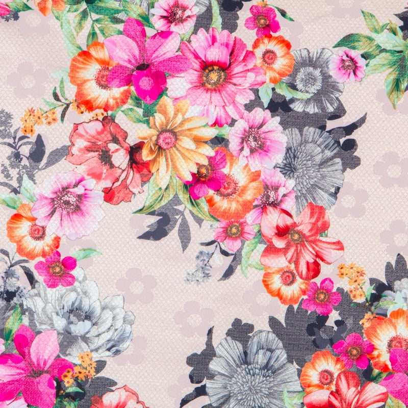 Brocado Fantasía Flor Veio - Ribes y Casals