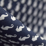 Tecido Camisa Cavalo-Marinho Branco - Ribes y Casals