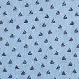 Tecido Chambray Barcos - Ribes y Casals