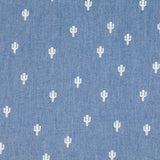 Tecido Chambray Cáctus - Ribes y Casals