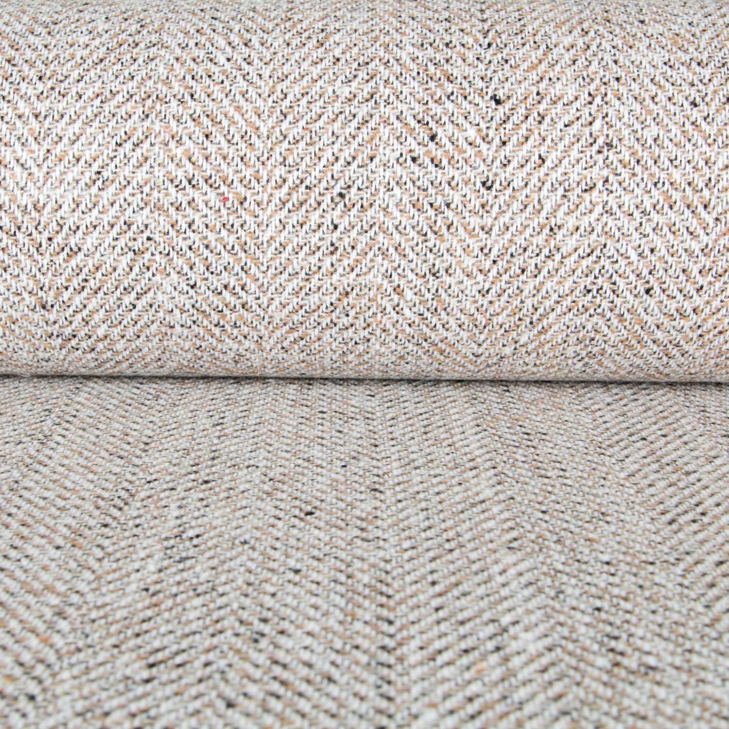 Tela Cheviot Espiga Camel - Ribes y Casals