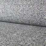 Tela Cheviot Espiga Negro - Ribes y Casals