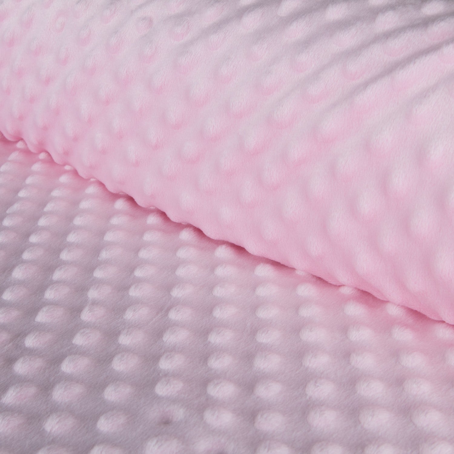 Tela Coralina Jacquard Rosa Bebé - Ribes y Casals