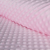 Tela Coralina Jacquard Rosa Bebé - Ribes y Casals