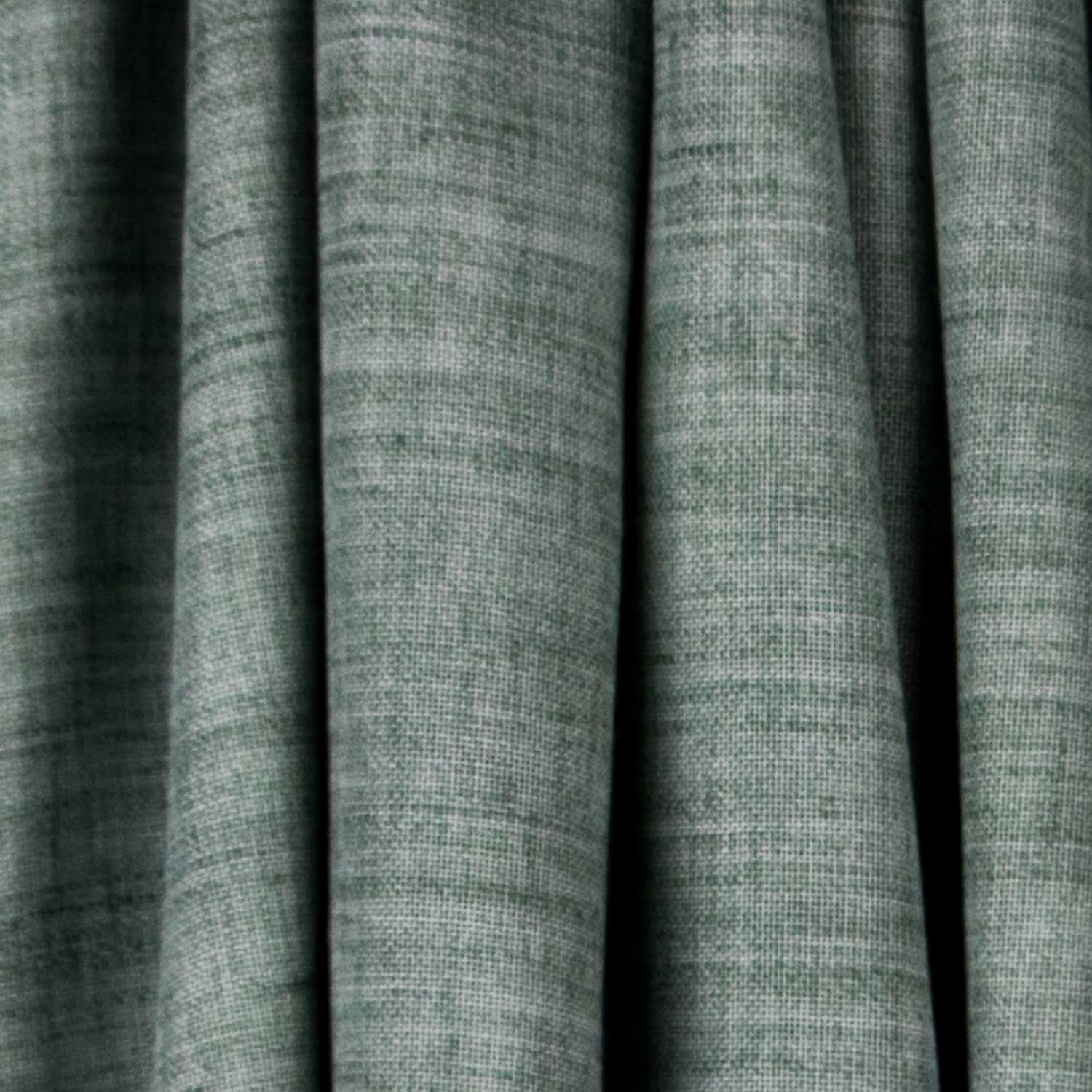 Tecido Cortina Linho Chumbo Verde - Ribes y Casals